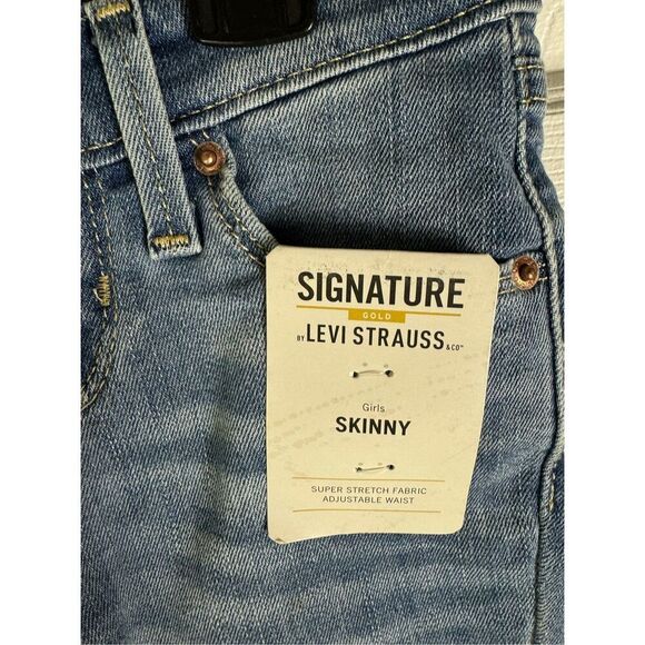 NWT Levi’s Girls Skinny Jeans Size 4 - Picture 2 of 4